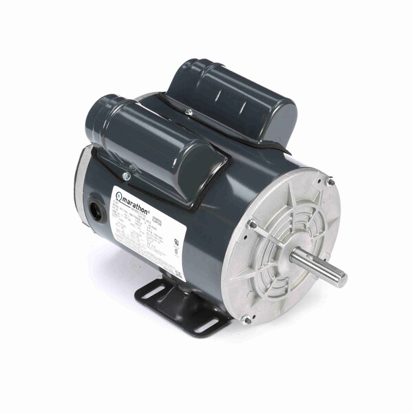 Leeson Motor 1 Hp General Purpose Farm Duty Motor, 1 Phase, 1800 Rpm, 115/230 V, 56 Frame, Tenv X912 - main